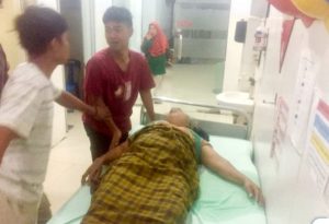 Korban Gas Bumi beracun
