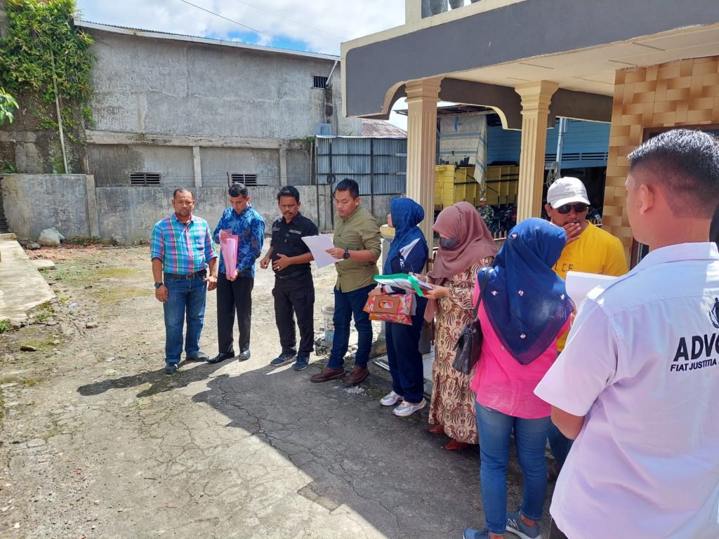 Pemeriksaan Setempat ( Descente ) perkara nomor: 40 PN Padangsidimpuan
