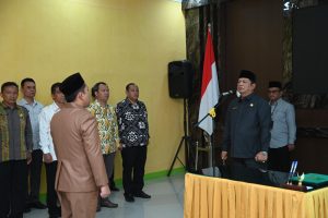 Pelantikan Pejabat eselon II , III dan IV Pemko Padangsidimpuan