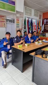 DPD PAN Kota Padangsidempuan saat Kordinasi dengan KPUD Kota Padangsidempuan,Jumat ( 12/5 ). ( Photo: Adnan )