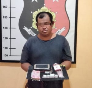 Polsek Padang Bolak Tangkap Pria bawa Narkoba