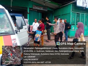 Kegiatan ini melibatkan Personel Sat Binmas yang dipimpin/App oleh Kasat Binmas AKP Sulhan Arifin Siregar, SH didampingi KBO Satbimmas IPTU Sulaiman Rangkuti.